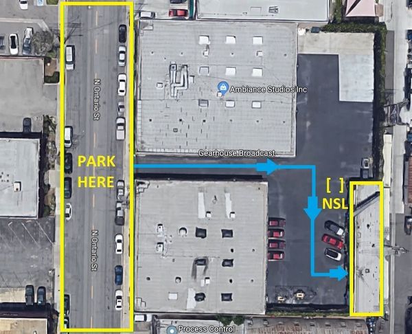 Overhead map of NSL